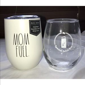 Rae Dunn ‘MOM FUEL’ & ‘MY SPECIAL JUICE BOX’ Set